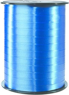 CLAIREFONTAINE Geschenkband Rolle 7 mm x 500 m blau glatt