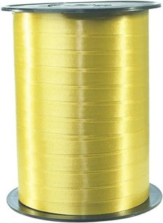 CLAIREFONTAINE Geschenkband Rolle 7 mm x 500 m gold glatt