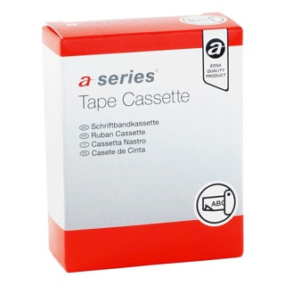 A-SERIES Schriftband für BROTHER P-Touch TZe241 18 mm x 8 m schwarz auf weiß
