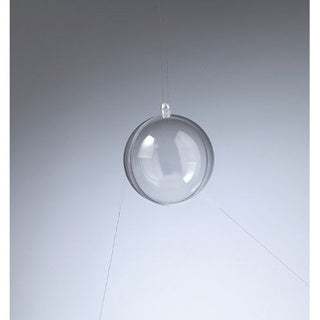 EFCO Creative Kunststoff-Kugeln teilbar 70 mm 25 Stück transparent