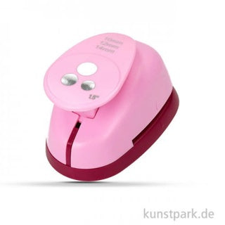 EFCO Creative Motivstanzer Kreis 3 Stück pink
