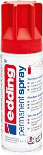 EDDING Permanentspray Premium Acryllack 200 ml verkehrsrot matt