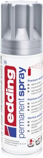 EDDING Permanentspray Premium Acryllack 200 ml silber matt
