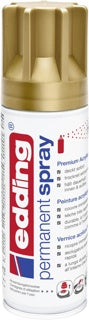 EDDING Permanentspray Premium Acryllack 200 ml reichgold matt