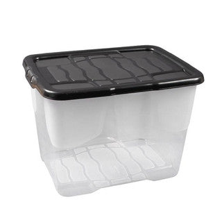 CEP Aufbewahrungsbox Curve 24 l mit Deckel transparent