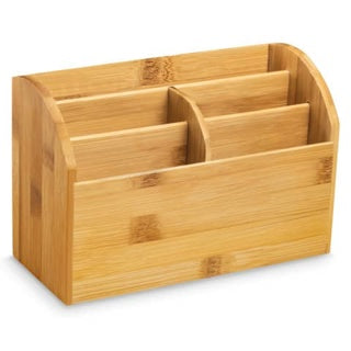 CEP Schreibtischorganizer Bambus 5 Fächer natur