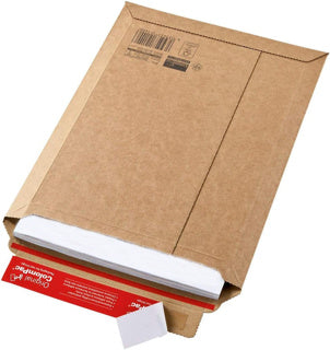 COLOMPAC Versandtasche CP010.08 bis A3 mit Selbstklebeverschluss 340 x 500 x -50 mm braun
