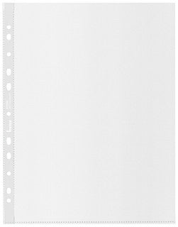 BENE Prospekthülle 217370 100 Stück A4 oben offen genarbt Recycling PP 70 µm transparent
