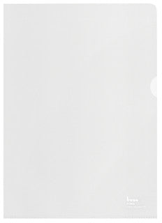 BENE Aktenhülle 214800 100 Stück A4 100 µm genarbt Recycling-PP 220 x 307 mm transparent