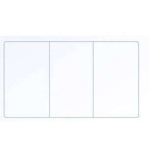 LEGAMASTER Whiteboard WALL-UP 7-106127 200 x 59.5 cm weiß