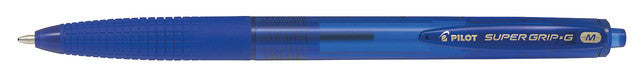 PILOT Kugelschreiber SuperGrip G RT 0.4 mm M blau