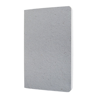 SIGEL Notizbuch Re-Up DIN A5 100 g/m² 100 Blatt kariert mit Softcover hellgrau