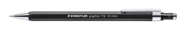 STAEDTLER Druckbleistift Graphite 778 B 0.5 mm schwarz