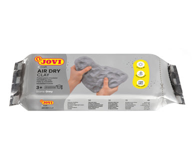 JOVI Modelliermasse lufthärtend 1 kg grau