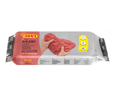 JOVI Modelliermasse lufthärtend 1 kg terracotta