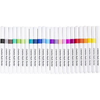 CREATIV COMPANY Acrylmarker 24 Stück non-permanent 4 mm farbig sortiert