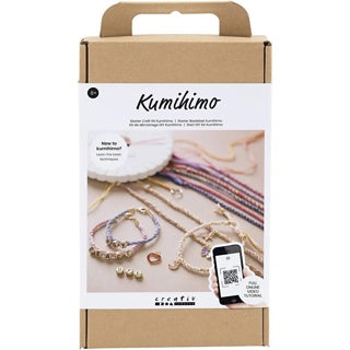 CREATIV COMPANY Kumihimo Starter-Set Freundschaftsarmband