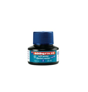 EDDING Nachfülltinte FTK25 25 ml blau