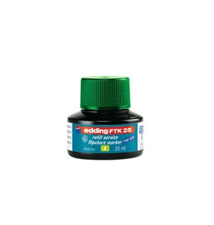 EDDING Nachfülltinte FTK25 25 ml grün