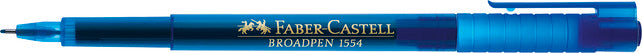 FABER-CASTELL Fineliner Broadpen 1554 0.8 mm blau