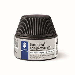 STAEDTLER Nachfülltinte Lumocolor® 487 15 non-permanent 15 ml schwarz