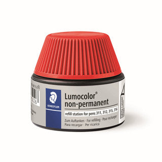 STAEDTLER Nachfülltinte Lumocolor® 487 15 non-permanent 15 ml rot