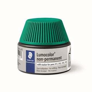 STAEDTLER Nachfülltinte Lumocolor® 487 15 non-permanent 15 ml grün