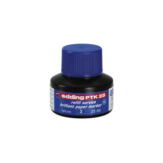 EDDING Nachfülltinte PTK25 permanent 25 ml blau