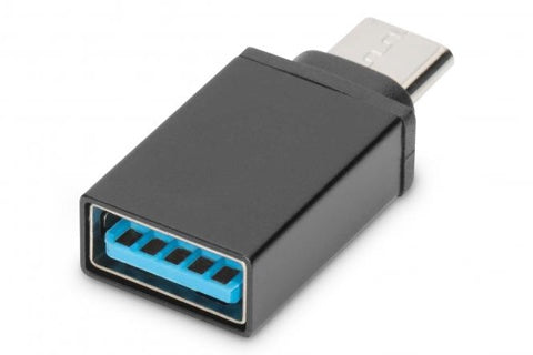 DIGITUS USB-Adapter 3.0 USB-C auf USB-A schwarz