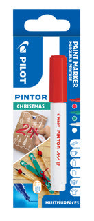 PILOT Kreativmarker Pintor Christmas 3 Stück EF farbig sortiert