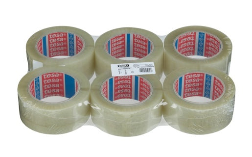 TESA Packband 60418 6 Rollen 50 mm x 132 m transparent