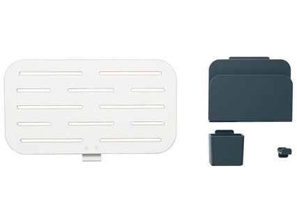 LEITZ Pegboard-Organizer Ergo 42 x 25 cm mit Zubehör weiß