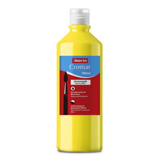 ARISTO Flüssigmalfarbe Cromar AR30925 500 ml zitronengelb