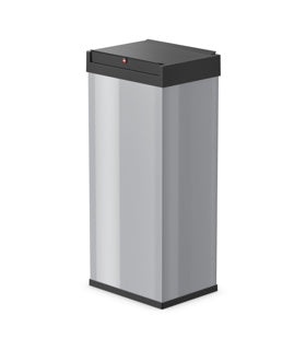 HAILO Abfalleimer Big-Box Swing XL 52 Liter silber/schwarz