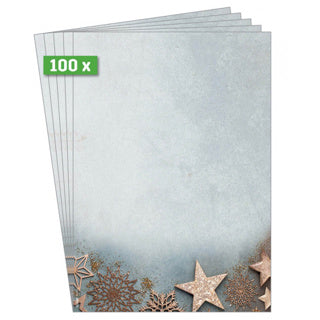 SIGEL Briefpapier Glamorous christmas 100 Blatt DIN A4 90 g/m² bunt