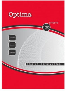 OPTIMA CD-Etiketten 32110 200 Stück Ø 117 mm weiß