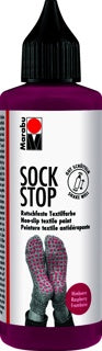 MARABU Textilfarbe Sock Stop 90 ml himbeere