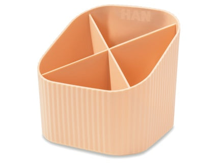 HAN Stifteköcher Re-X-LOOP 17238-881 4 Fächer pastellorange
