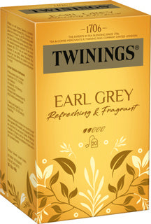TWININGS Schwarzer Tee Earl Grey 20 Beutel