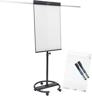 LEGAMASTER Flipchart SKETCH PRO 68.2 x 10.5 cm mobil inkl. 2x Flipchartmarker schwarz