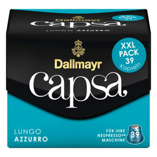 DALLMAYR Kaffeekapseln Capsa Lungo Azzurro 39 Stück
