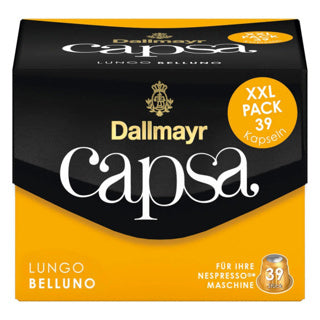 DALLMAYR Kaffeekapseln Capsa Lungo Belluno 39 Stück