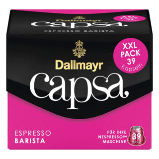 DALLMAYR Kaffeekapseln Capsa Espresso Barista 39 Stück
