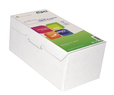 ÖKI Kuverts C6/5-ÖF/CLA80BOX 200 Stück DIN C6/5 mit Haftstreifen ohne Fenster 80 g/m² weiß
