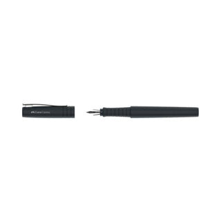 FABER-CASTELL Füllhalter Poly Pen M schwarz