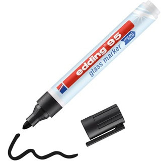 EDDING Glasmarker 95 RS 1.5-3mm schwarz