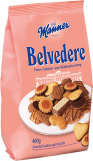MANNER Gebäck- und Waffelmischung Belvedere 400 g