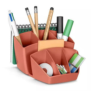 CEP Tischorganizer Terra Nova Recyclingkunststoff terracotta