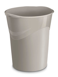 CEP Papierkorb Terra Nova 14 Liter Recyclingkunststoff sand