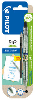 PILOT Kugelschreiber B2P Ecoball 2014 M inkl. Mine im Blister blau